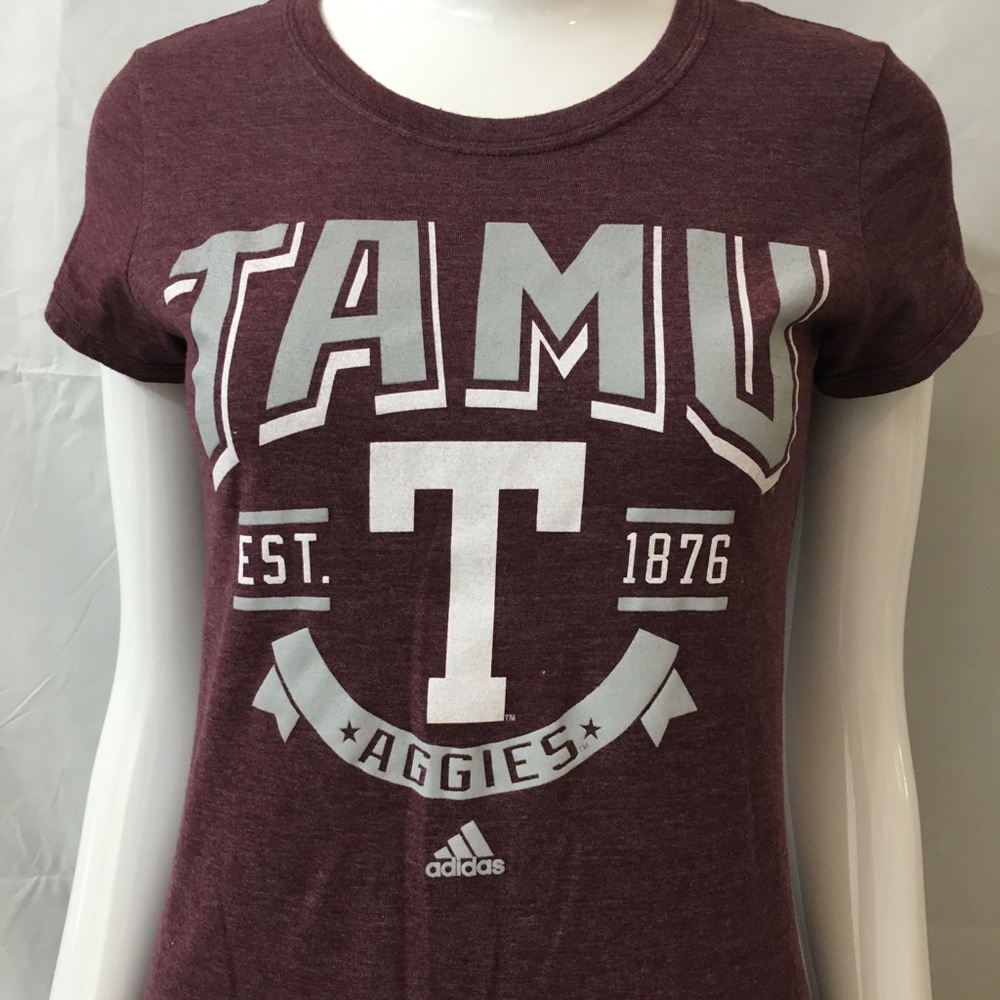 Adidas Texas A&M maroon T-shirt women’s size M